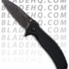 Kershaw Zing Liner Lock Knife Black (3" Damascus) 1735DAM -Kershaw Knife Shop 1735damkershawdamascusfront2