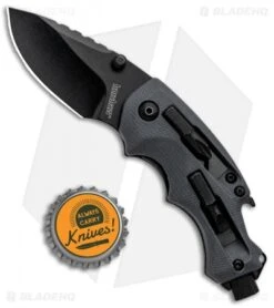 Kershaw Shuffle DIY Liner Lock Knife/Multi-Tool (2.4" Black) 8720 -Kershaw Knife Shop Kersahw Shuffle DIY LL Multi Tool Black 8720 BHQ 52222 jr bottlecap