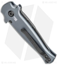 Kershaw Launch 12 Mini Stiletto Automatic Knife Gray/CF (2.5" Black Stonewash) 8 Kershaw Launch 12 Mini Stiletto Automatic Knife Gray/CF (2.5" Black Stonewash) -Kershaw Knife Shop Kershaw 12 Launch 12 Mini Stiletto Auto Gray CF Black SW BHQ 147367 jr side