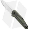 Kershaw Anso Fraxion Liner Lock Knife CF/OD Green G-10 (2.75" Satin) 1160OL -Kershaw Knife Shop Kershaw Anso Fraxion LL CF Green G 10 1160OL BHQ 79686 jr