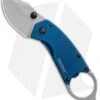 Kershaw Antic Frame Lock Knife Blue (1.75" Bead Blast) 8710 -Kershaw Knife Shop Kershaw Antic FL Blue BB 8710 BHQ 94064 jr 2