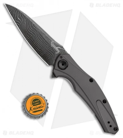 Kershaw Bareknuckle Sub Frame Lock Knife Gray Al (3.5" Damascus) 7777DAM 6 Kershaw Bareknuckle Sub Frame Lock Knife Gray Al (3.5" Damascus) 7777DAM - Image 4
