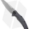 Kershaw Bareknuckle Sub Frame Lock Knife Gray Al (3.5" Stonewash) 7777 -Kershaw Knife Shop Kershaw Bareknuckle Sub FL Gray Aluminum SW 7777 BHQ 80586 jr 2