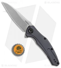 Kershaw Bareknuckle Sub Frame Lock Knife Gray Al (3.5" Stonewash) 7777 9 Kershaw Bareknuckle Sub Frame Lock Knife Gray Al (3.5" Stonewash) 7777 -Kershaw Knife Shop Kershaw Bareknuckle Sub FL Gray Aluminum SW 7777 BHQ 80586 jr bottlecap 2