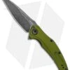 Kershaw Bareknuckle Sub-Frame Lock Knife OD Green (3.5" BlackWash) 7777OLBW -Kershaw Knife Shop Kershaw Bareknuckle Sub FL OD Green BlackWash 7777OLBW BHQ 99040 jr