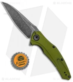 Kershaw Bareknuckle Sub-Frame Lock Knife OD Green (3.5" BlackWash) 7777OLBW 10 Kershaw Bareknuckle Sub-Frame Lock Knife OD Green (3.5" BlackWash) 7777OLBW -Kershaw Knife Shop Kershaw Bareknuckle Sub FL OD Green BlackWash 7777OLBW BHQ 99040 jr bottlecap