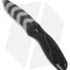 Kershaw Blur Assisted Opening Knife Black (3.375" Tiger Stripe) 1670OLKTSX -Kershaw Knife Shop Kershaw Blur Assisted Opening Black Tiger Stripe KS1670BLKTS BHQ 100766 jr