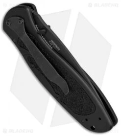 Kershaw Blur Tanto Assisted Opening Knife Black (3.375" Black) 1670TBDZ -Kershaw Knife Shop Kershaw Blur Tanto Black Black 1670TBDZ BHQ 55588 jr side