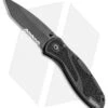 Kershaw Blur Tanto Assisted Opening Knife Black (3.375" Black Serr) 1670TBLKST