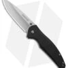 Kershaw Bowser Liner Lock Knife Black Nylon (3.25" Satin) -Kershaw Knife Shop Kershaw Bowser LLK Black Nylon 3in Satin BHQ 107942 td