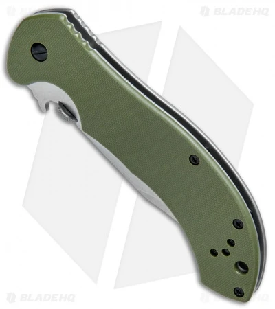 Kershaw Emerson CQC-10K Frame Lock Knife OD Green G-10 (3.5" Stonewash) 6030 4 Kershaw Emerson CQC-10K Frame Lock Knife OD Green G-10 (3.5" Stonewash) 6030 - Image 2