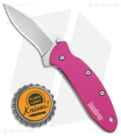 Kershaw Chive Assisted Opening Knife Pink (1.94" Bead Blast) 1600PINK 9 Kershaw Chive Assisted Opening Knife Pink (1.94" Bead Blast) 1600PINK -Kershaw Knife Shop Kershaw Chive Assited Opening Knife Pink 1in 94cm Beadblast 1600 Pink BHQ 2218 td size