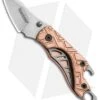 Kershaw Copper Cinder Keychain Knife Bottle Opener (1.4" Stonewash) 1025Cu -Kershaw Knife Shop Kershaw Cinder Keychain Bottle Opener Copper SW 1025CU BHQ 94080 jr