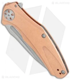 Kershaw Copper Natrix Sub-Frame Lock Knife (3.25" Stonewash) 7007CU -Kershaw Knife Shop Kershaw Copper Natrix Sub FL SW 7007CU BHQ 105984 jr spine