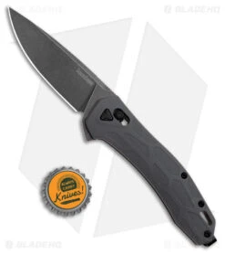 Kershaw Covalent Bar Lock Knife Gray FRN (3.5" Black Stonewash D2) 2042 9 Kershaw Covalent Bar Lock Knife Gray FRN (3.5" Black Stonewash D2) 2042 -Kershaw Knife Shop Kershaw Covalent Knife Gray BW BHQ 178506 jr bottlecap