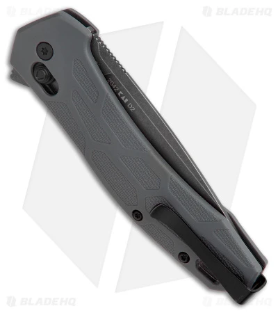 Kershaw Covalent Bar Lock Knife Gray FRN (3.5" Black Stonewash D2) 2042 5 Kershaw Covalent Bar Lock Knife Gray FRN (3.5" Black Stonewash D2) 2042 - Image 3