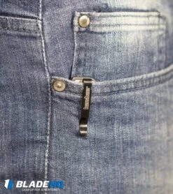 Kershaw Cryo II Assisted Opening Knife (3.25" Gray) 1556TI -Kershaw Knife Shop Kershaw Cryo Assisted Opening Flipper Knife Black G 10 D2 Exclusive BHQ 91319 kp in pocket web 7