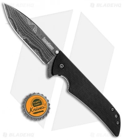Kershaw Damascus Skyline Liner Lock Knife (3.125") 1760DAM 6 Kershaw Damascus Skyline Liner Lock Knife (3.125") 1760DAM - Image 4