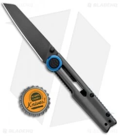 Kershaw Decibel Frame Lock Knife Gray Stainless Steel (3" Gray Ti) 2045 10 Kershaw Decibel Frame Lock Knife Gray Stainless Steel (3" Gray Ti) 2045 -Kershaw Knife Shop Kershaw Decibel FL Gray SS Gray Ti 2045 BHQ 94085 jr bottlecap