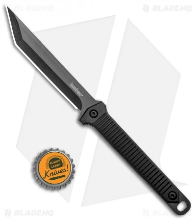Kershaw Dune Tanto Neck Sword Knife (3.8" Black) 4008 6 Kershaw Dune Tanto Neck Sword Knife (3.8" Black) 4008 - Image 4