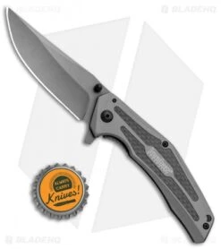 Kershaw Duojet A/O Frame Lock Knife Gray SS/Carbon Fiber (3.25" Gray) 8300 9 Kershaw Duojet A/O Frame Lock Knife Gray SS/Carbon Fiber (3.25" Gray) 8300 -Kershaw Knife Shop Kershaw Duojet AO FL Gray SS CF Gray 8300 BHQ 80590 jr bottlecap