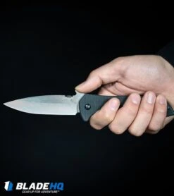 Kershaw Emerson CQC-4KXL Frame Lock Knife (3.9" Stonewash) 6055 11 Kershaw Emerson CQC-4KXL Frame Lock Knife (3.9" Stonewash) 6055 -Kershaw Knife Shop Kershaw Emerson CQC 4KXL Frame Lock Knife Stonewash 6055 BHQ 27387 kp in hand web 1