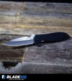 Kershaw Emerson CQC-4KXL D2 Frame Lock Knife (3.9" Stonewash) 6055D2 14 Kershaw Emerson CQC-4KXL D2 Frame Lock Knife (3.9" Stonewash) 6055D2 -Kershaw Knife Shop Kershaw Emerson CQC 4KXL Frame Lock Knife Stonewash 6055 BHQ27387 kp wood table web