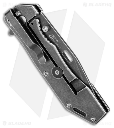 Kershaw Lifter Assisted Opening Flipper Knife (3.5" BlackWash) 1302BW 5 Kershaw Lifter Assisted Opening Flipper Knife (3.5" BlackWash) 1302BW - Image 3