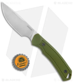 Kershaw Deschutes Skinner Fixed Blade Knife Green (3.9" Stonewash) 1883 9 Kershaw Deschutes Skinner Fixed Blade Knife Green (3.9" Stonewash) 1883 -Kershaw Knife Shop Kershaw Fixed Blade Green SW 1883 jr bottlecap
