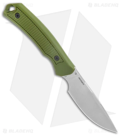 Kershaw Deschutes Skinner Fixed Blade Knife Green (3.9" Stonewash) 1883 4 Kershaw Deschutes Skinner Fixed Blade Knife Green (3.9" Stonewash) 1883 - Image 2