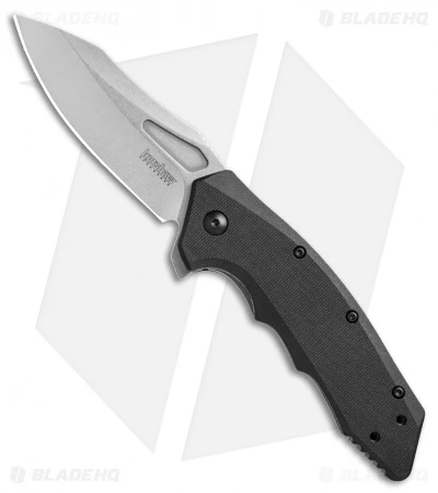 Kershaw Flitch Assisted Opening Knife Black GFN (3.25" Stonewash) 3930 3 Kershaw Flitch Assisted Opening Knife Black GFN (3.25" Stonewash) 3930