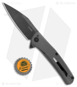 Kershaw Flyby Spring Assisted Frame Lock Knife Gray Steel (3" Black SW D2) 1404 9 Kershaw Flyby Spring Assisted Frame Lock Knife Gray Steel (3" Black SW D2) 1404 -Kershaw Knife Shop Kershaw Flyby Knife Gray BW BHQ 178494 jr bottlecap
