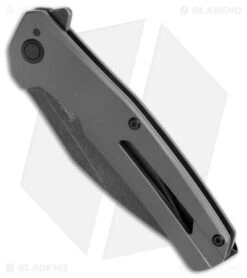 Kershaw Flyby Spring Assisted Frame Lock Knife Gray Steel (3" Black SW D2) 1404 7 Kershaw Flyby Spring Assisted Frame Lock Knife Gray Steel (3" Black SW D2) 1404 -Kershaw Knife Shop Kershaw Flyby Knife Gray BW BHQ 178494 jr spine