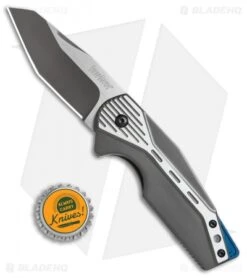 Kershaw GTC Malt Assisted Opening Knife (3" Gray) 5520 B03 9 Kershaw GTC Malt Assisted Opening Knife (3" Gray) 5520 B03 -Kershaw Knife Shop Kershaw GTC Malt assisted opening knife gray 5520 BHQ 52192 er bottlecap 1