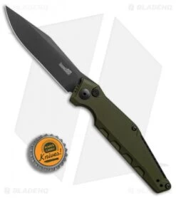 Kershaw Galyean Launch 7 Automatic Knife OD Green (3.75" Black) 7900OL -Kershaw Knife Shop Kershaw Galyean Launch 7 OD Green black BHQ 75927 er bottlecap