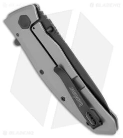 Kershaw Grid Assisted Opening Flipper Knife (3.75" Black) 2200 8 Kershaw Grid Assisted Opening Flipper Knife (3.75" Black) 2200 -Kershaw Knife Shop Kershaw Grid Assisted Opening Flipper Black BHQ 34464 jr side