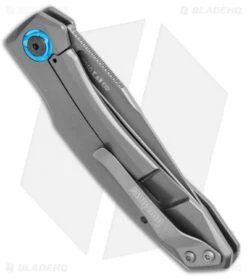 Kershaw Highball Frame Lock Knife Stainless Steel (2.8" Satin D2) 7010 -Kershaw Knife Shop Kershaw Highball FL SS Satin 7010 BHQ 106053 jr side