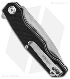 Kershaw Inception Liner Lock Knife Black G-10 (3.25" SW) 2031 -Kershaw Knife Shop Kershaw Inception LL Knife Black G10 3in SW BHQ 139787 td side