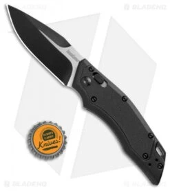 Kershaw Induction Folding Knife Black GFN (3.125" Two-Tone) 1905 -Kershaw Knife Shop Kershaw Induction Black GFN TT 1905 BHQ 34432 jr bottlecap 1