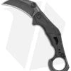 Kershaw Outlier Assisted Karambit Knife Black GRN (2.5" Black Stonewash) 2064 -Kershaw Knife Shop Kershaw Karambit Black Dark SW jr