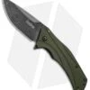 Kershaw Knockout Assisted Opening Knife OD Green (3.25" Damascus) 1870OLDAM -Kershaw Knife Shop Kershaw Knockout AO damascus BHQ 74791 er