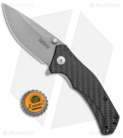 Kershaw Knockout Assisted Opening Knife Carbon Fiber (3.25" SW M390) 1870CFM390 10 Kershaw Knockout Assisted Opening Knife Carbon Fiber (3.25" SW M390) 1870CFM390 -Kershaw Knife Shop Kershaw Knockout Assisted Opening CF SW 1870CFM390 BHQ 109087 jr bottlecap