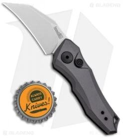 Kershaw Launch 10 Automatic Knife Gray (1.9" Stonewash) 7350 -Kershaw Knife Shop Kershaw Launch 10 Auto Gray SW 7350 BHQ 94065 jr bottlecap