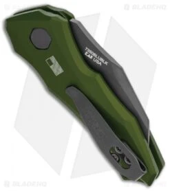 Kershaw Launch 10 Automatic Knife Olive Green (1.9" Black) 7350OLBLK 8 Kershaw Launch 10 Automatic Knife Olive Green (1.9" Black) 7350OLBLK -Kershaw Knife Shop Kershaw Launch 10 Auto Olive Green Black KER7350OLBLK BHQ 115105 jr side