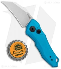 Kershaw Launch 10 Automatic Knife Teal (1.9" Stonewash) 7350 -Kershaw Knife Shop Kershaw Launch 10 Auto Teal SW 7350 BHQ 105328 jr bottlecap