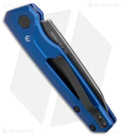 Kershaw Launch 11 Automatic Knife Blue Aluminum (2.75" Blackwash) 7550BLU 8 Kershaw Launch 11 Automatic Knife Blue Aluminum (2.75" Blackwash) 7550BLU -Kershaw Knife Shop Kershaw Launch 11 Auto Blue Aluminum Blackwash BHQ 178234 jr side