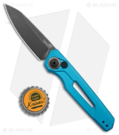 Kershaw Launch 11 Automatic Knife Teal Aluminum (2.75" Blackwash) 7550TEAL 9 Kershaw Launch 11 Automatic Knife Teal Aluminum (2.75" Blackwash) 7550TEAL -Kershaw Knife Shop Kershaw Launch 11 Auto Teal Aluminum Blackwash BHQ 178233 jr bottlecap