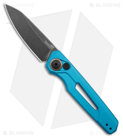 Kershaw Launch 11 Automatic Knife Teal Aluminum (2.75" Blackwash) 7550TEAL 3 Kershaw Launch 11 Automatic Knife Teal Aluminum (2.75" Blackwash) 7550TEAL