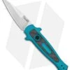 Kershaw Launch 12 Mini Stiletto Automatic Knife Teal (2.5" Stonewash) -Kershaw Knife Shop Kershaw Launch 12 CA Legal Stiletto Auto Teal SW KER7125TEALSW BHQ 115102 jr
