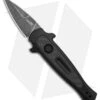 Kershaw Launch 12 CA Legal Mini Stiletto Automatic Knife Black/CF (1.9"Black SW) -Kershaw Knife Shop Kershaw Launch 12 CA Legal mini Stiletto Automatic Knife Black CF 1in Black SW BHQ 145122 td